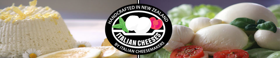 Italian Cheeses made in NZ banner